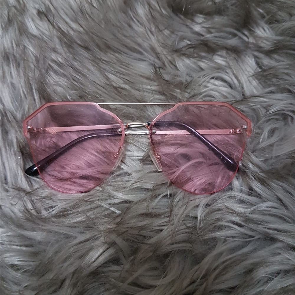 Pink Shade Glasses